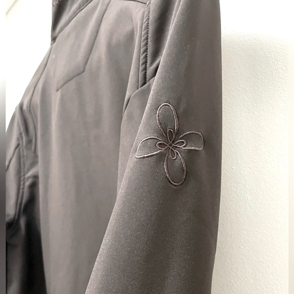 Vuarnet fleece-lined Long Zippered Jacket in Black/Brown - Picture 9 of 12